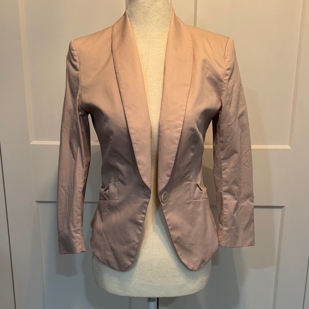 H&M Women's Light Pink Blazer